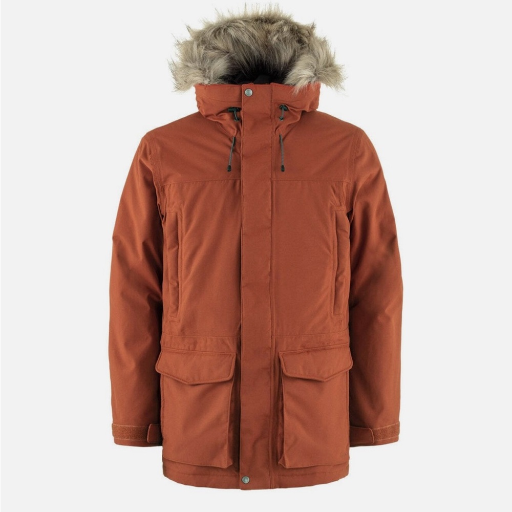 Men's Nuuk Parka with Faux Fur Hood